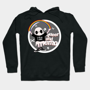 Queer And Emo Badge Hoodie